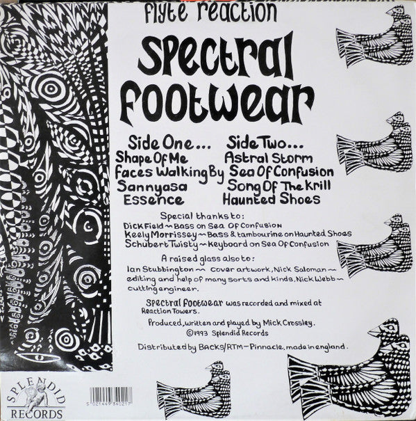 The Flyte Reaction : Spectral Footwear (LP, Album)