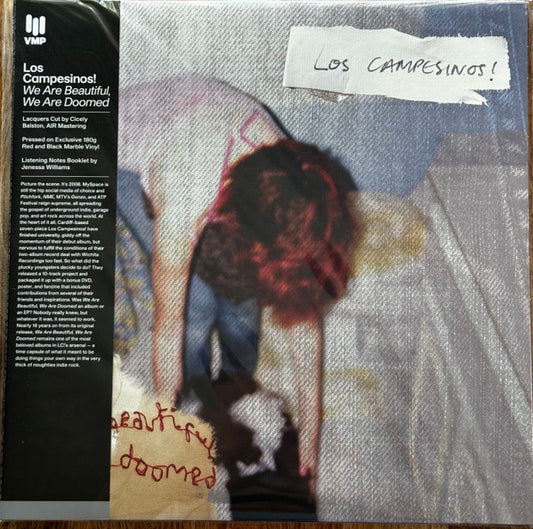 Los Campesinos! : We Are Beautiful, We Are Doomed (LP, Album, Club, RE, RM, Red)