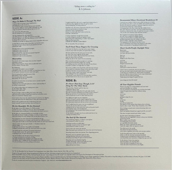 Los Campesinos! : We Are Beautiful, We Are Doomed (LP, Album, Club, RE, RM, Red)
