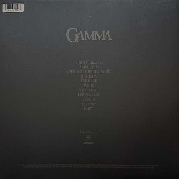 Gesaffelstein : Gamma (LP, Album, Ltd, Lux)