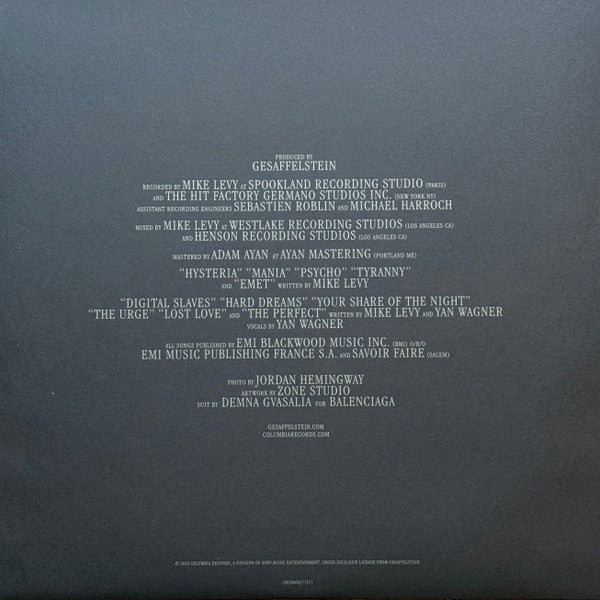 Gesaffelstein : Gamma (LP, Album, Ltd, Lux)