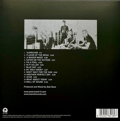American Hi-Fi : American Hi-Fi (LP, Album, Ltd, RE, Pin)