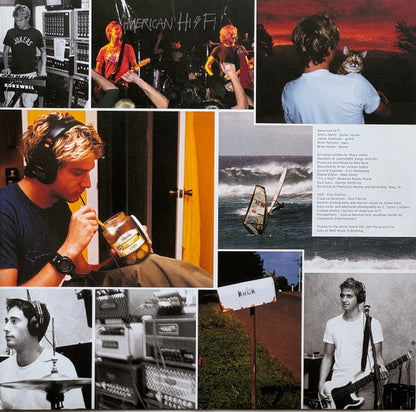 American Hi-Fi : American Hi-Fi (LP, Album, Ltd, RE, Pin)