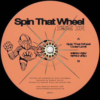 Dave DK : Spin That Wheel (12", RE)