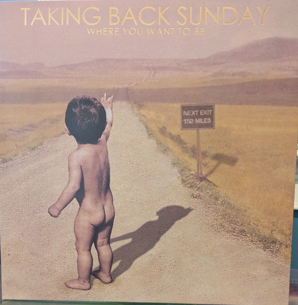 Taking Back Sunday : Where You Want To Be (LP, Album, Club, RE, Tan)