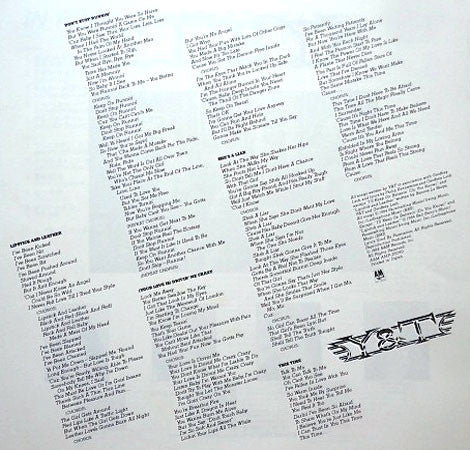 Y & T : In Rock We Trust (LP, Album)