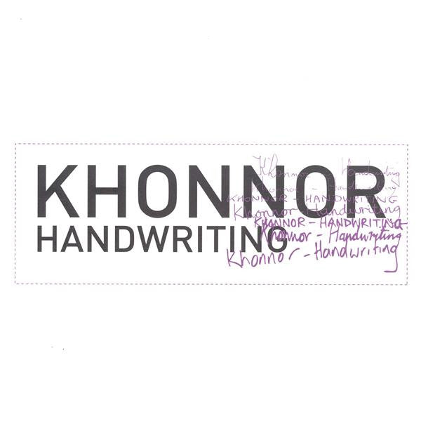 Khonnor : Handwriting (LP, Album)