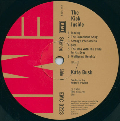 Kate Bush : The Kick Inside (LP, Album, RP, Bor)