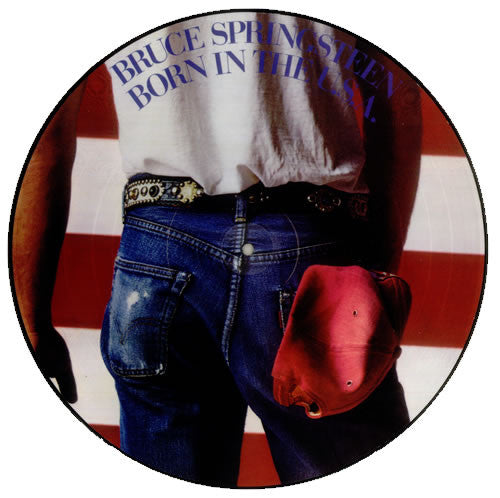 Bruce Springsteen : Born In The U.S.A. (LP, Album, Ltd, Pic)