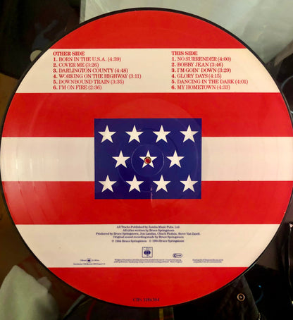 Bruce Springsteen : Born In The U.S.A. (LP, Album, Ltd, Pic)