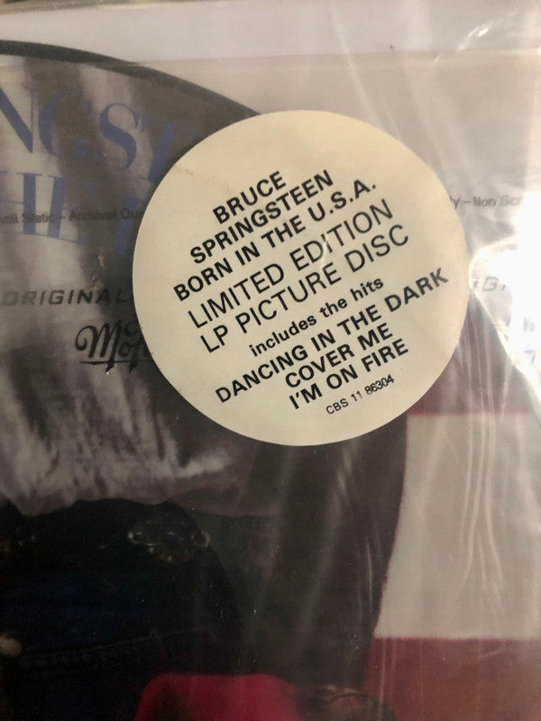Bruce Springsteen : Born In The U.S.A. (LP, Album, Ltd, Pic)