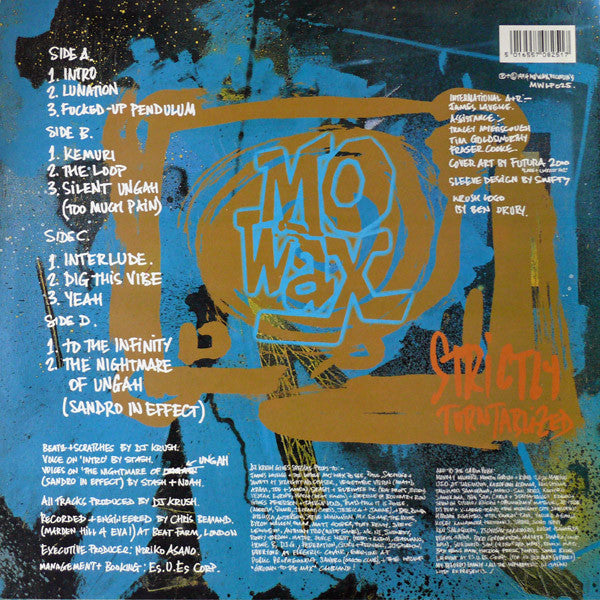 DJ Krush : Strictly Turntablized (2xLP, Album)