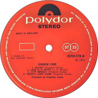 Kingdom Come* : Kingdom Come (LP, Album)
