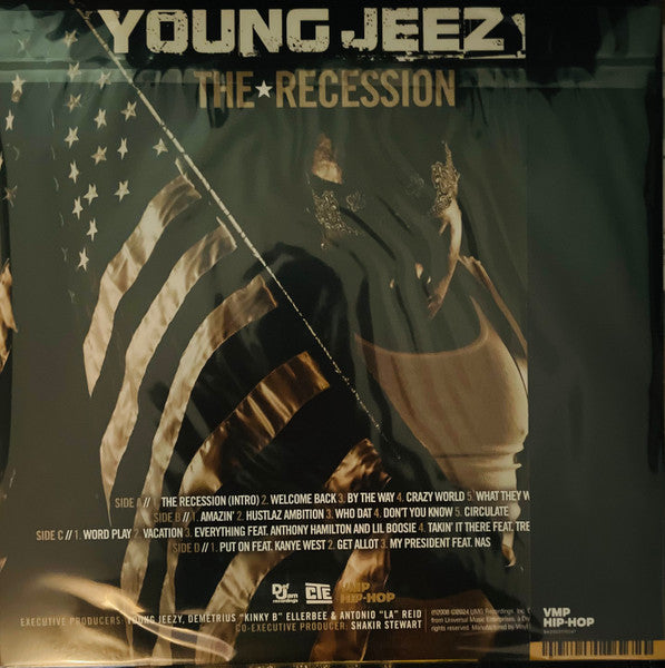 Young Jeezy : The Recession (2xLP, Album, Club, RE, RM, Ony)