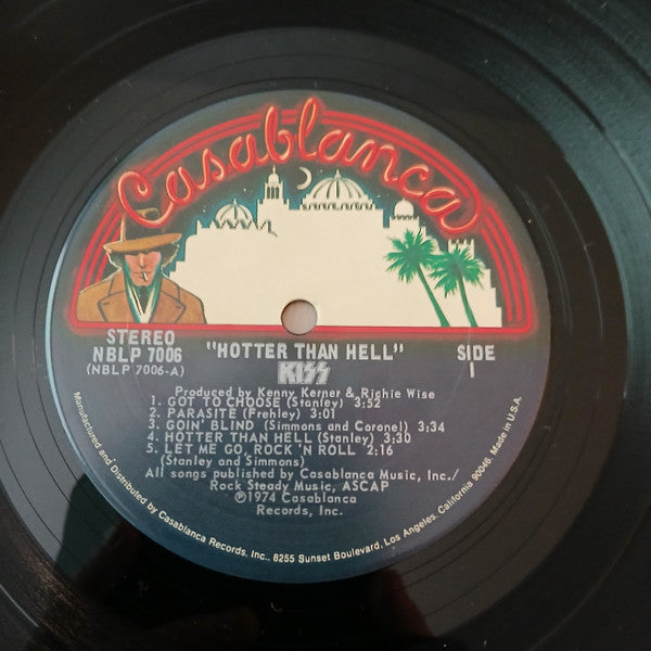Kiss : Hotter Than Hell (LP, Album)