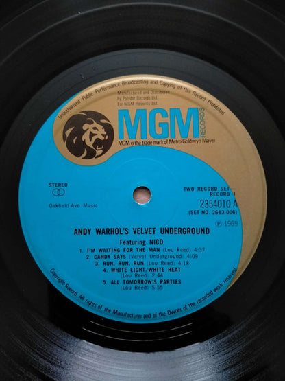 The Velvet Underground Featuring Nico (3) : Andy Warhol's Velvet Underground Featuring Nico (2xLP, Comp, Gat)