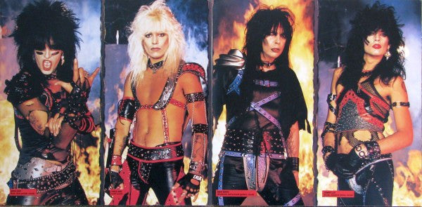 Mötley Crüe : Shout At The Devil (LP, Album, Red)