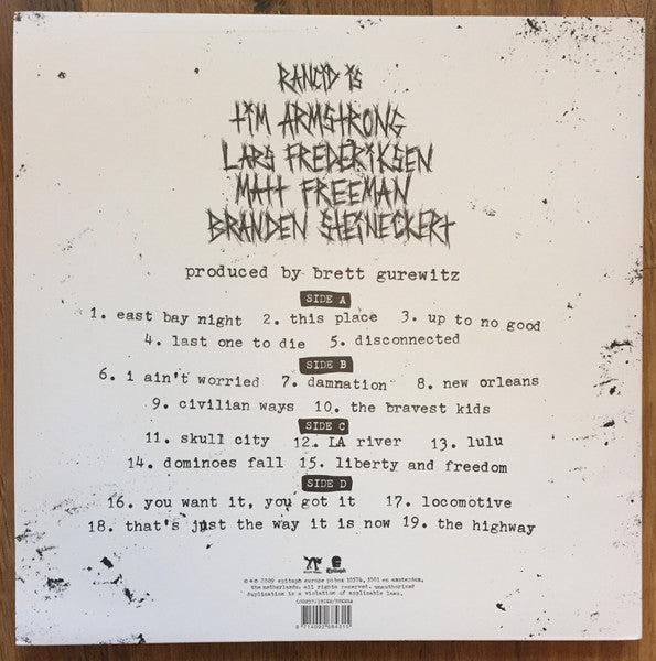 Rancid : Let The Dominoes Fall (2xLP, Album, Gat)