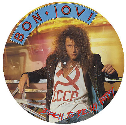 Bon Jovi : Born To Be My Baby (12", Pic)