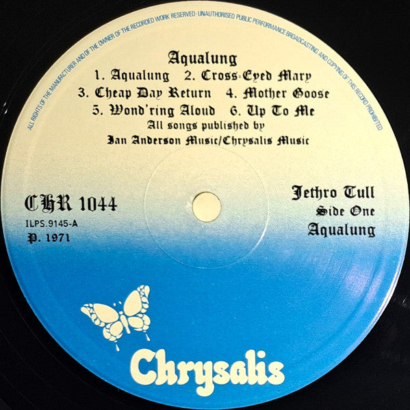 Jethro Tull : Aqualung (LP, Album, RE)