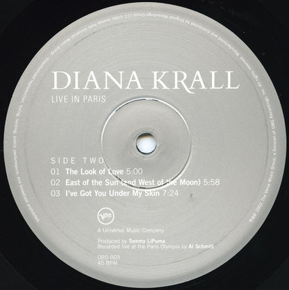 Diana Krall : Live In Paris (2x12", Album, Ltd, Num, RE)