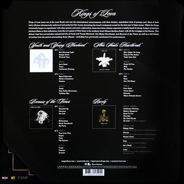 Kings Of Leon : The Early Vinyl (Box, Comp, Ltd, Num + 2xLP, Album, RE, RM, 180 + 2)