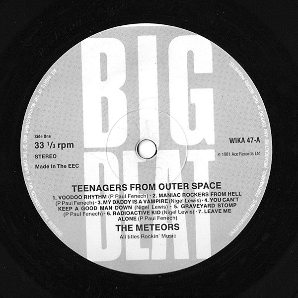 The Meteors (2) : Teenagers From Outer Space (LP, Comp, Gat)