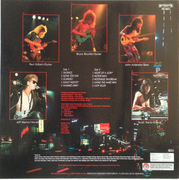 Racer X : Second Heat (LP, Album)