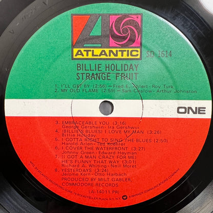 Billie Holiday : Strange Fruit (LP, Comp)
