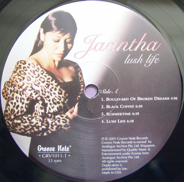 Jacintha : Lush Life (LP + 12" + Album, 180)