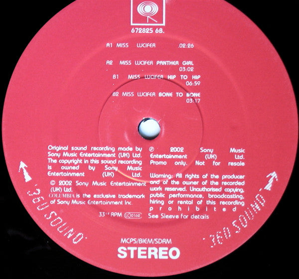 Primal Scream : Miss Lucifer (12", Single)