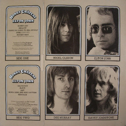 Elton John : Honky Château (LP, Album, Env)