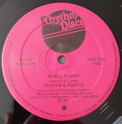 Truths & Rights : Metro's No. 1 Problem (12")