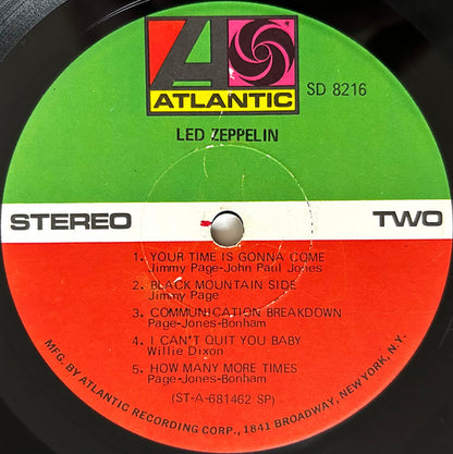 Led Zeppelin : Led Zeppelin (LP, Album, SP )