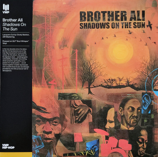 Brother Ali : Shadows On The Sun (2xLP, Album, Club, RE, RM, Ora)