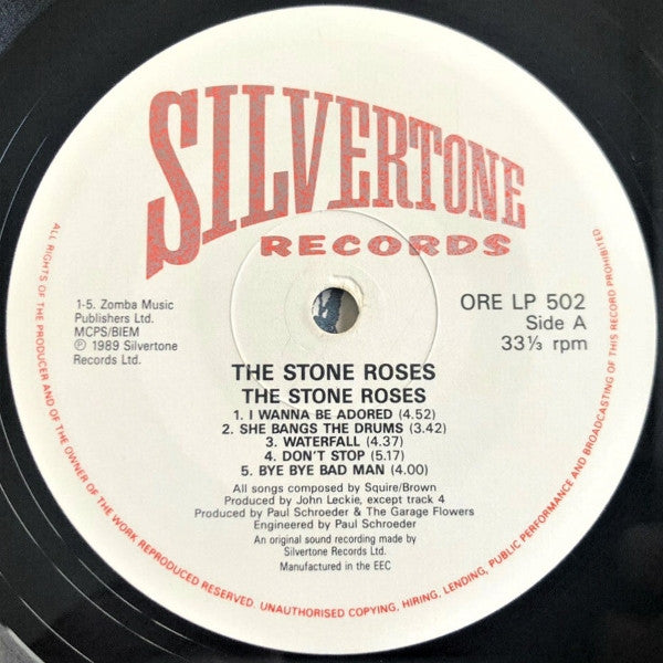 The Stone Roses : The Stone Roses (LP, Album, RP)