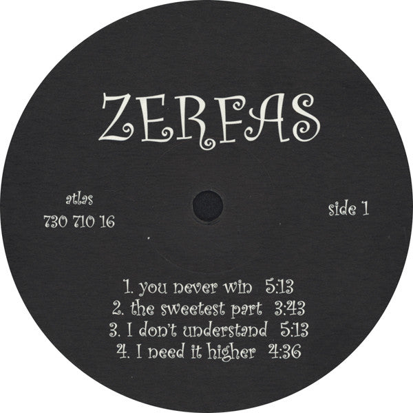 Zerfas : Zerfas (LP, RE, Unofficial)