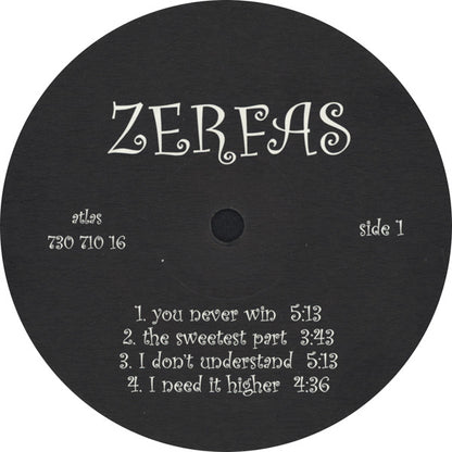 Zerfas : Zerfas (LP, RE, Unofficial)