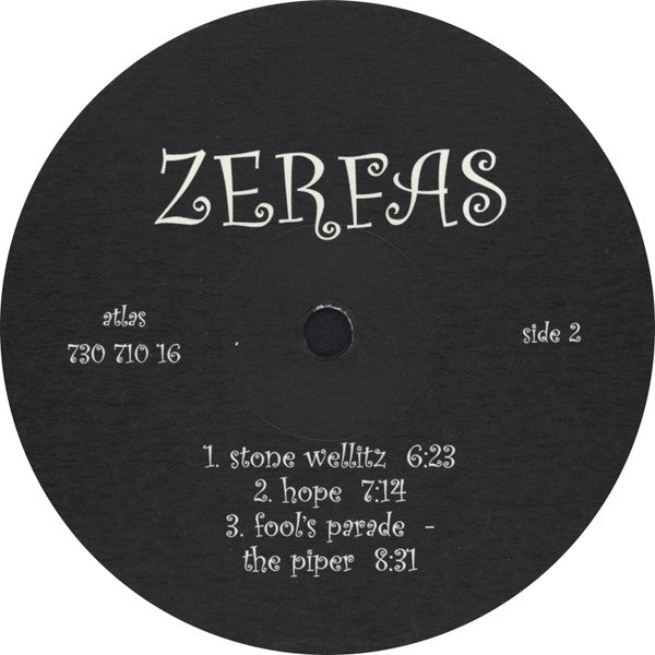 Zerfas : Zerfas (LP, RE, Unofficial)