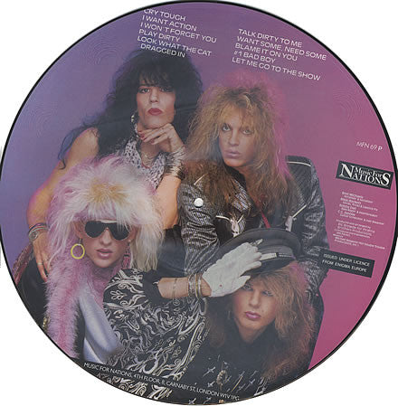Poison (3) : Look What The Cat Dragged In (LP, Album, Pic)