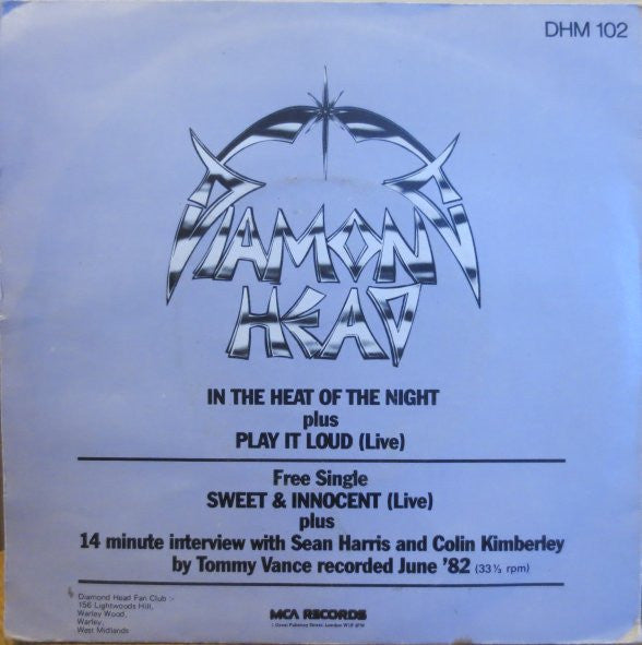 Diamond Head (2) : In The Heat Of The Night (2x7", Gat)