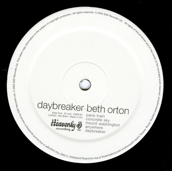 Beth Orton : Daybreaker (LP, Album)