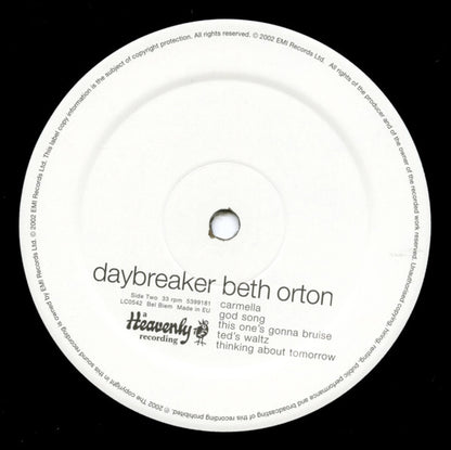 Beth Orton : Daybreaker (LP, Album)