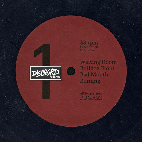 Fugazi : Fugazi (12", EP, $5)