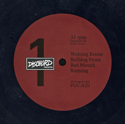 Fugazi : Fugazi (12", EP, $5)