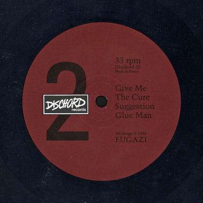 Fugazi : Fugazi (12", EP, $5)