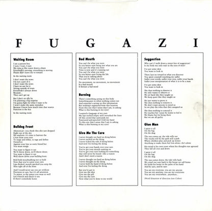 Fugazi : Fugazi (12", EP, $5)