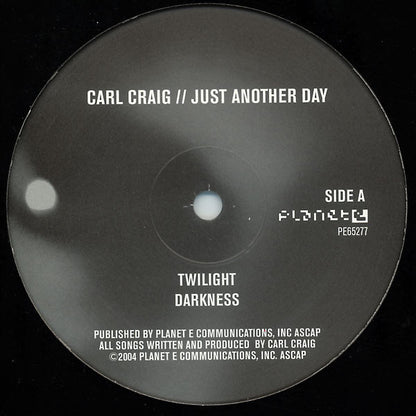 Carl Craig : Just Another Day (12", Single)