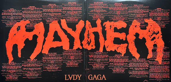 Lady Gaga : Mayhem (LP + LP, S/Sided, Etch + Album, Alt)