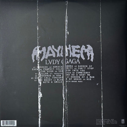 Lady Gaga : Mayhem (LP + LP, S/Sided, Etch + Album, Alt)